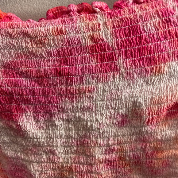 Tie Dye Ribbed Crop Top - Picture 7 of 9